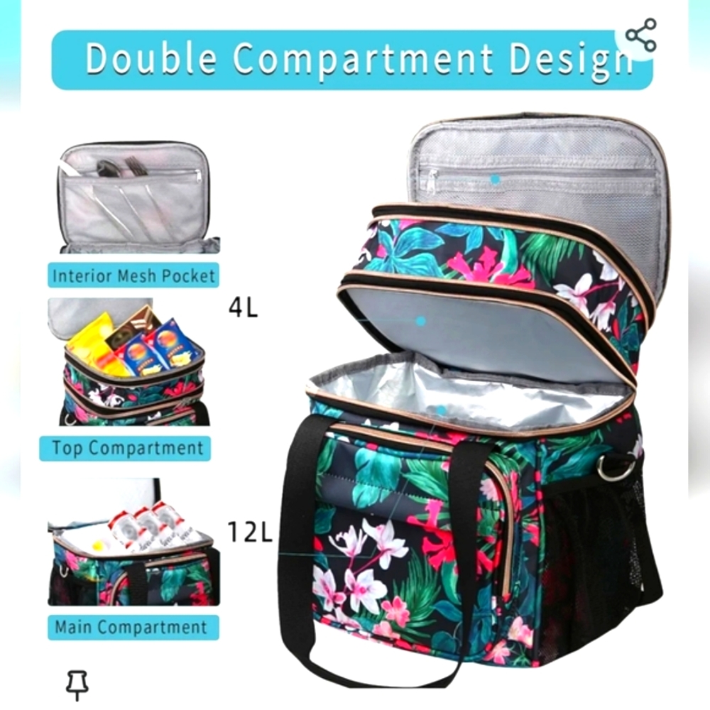 Glenkey Expandable Lunch Bag Nip - image 2